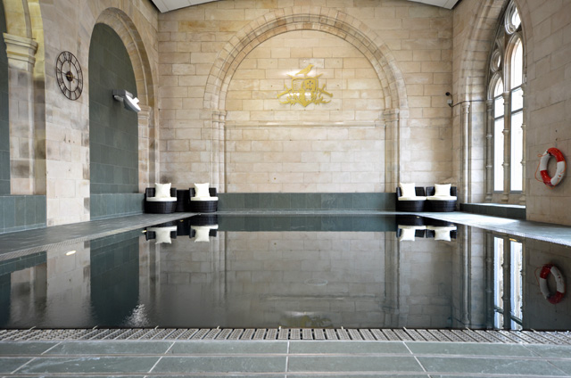 Swimming pool in the Abbey Church