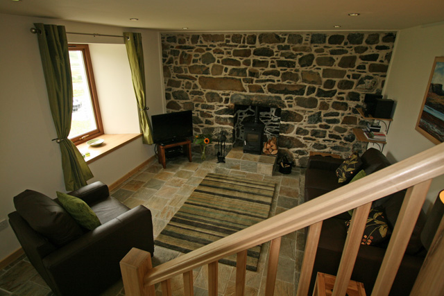 Sitting room from the stairs